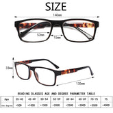 KERECSEN 5 Pack Rectangle Reading Glasses 142 - kerecsen